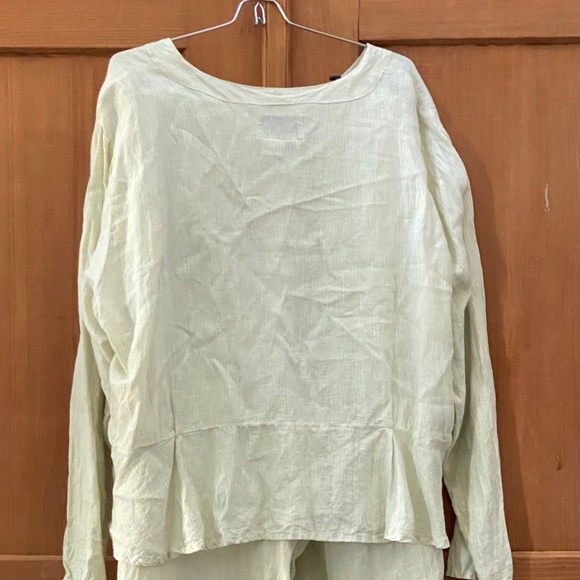 VINTAGE Flax Little Lady shirt Sz 1G - Picture 2 of 6